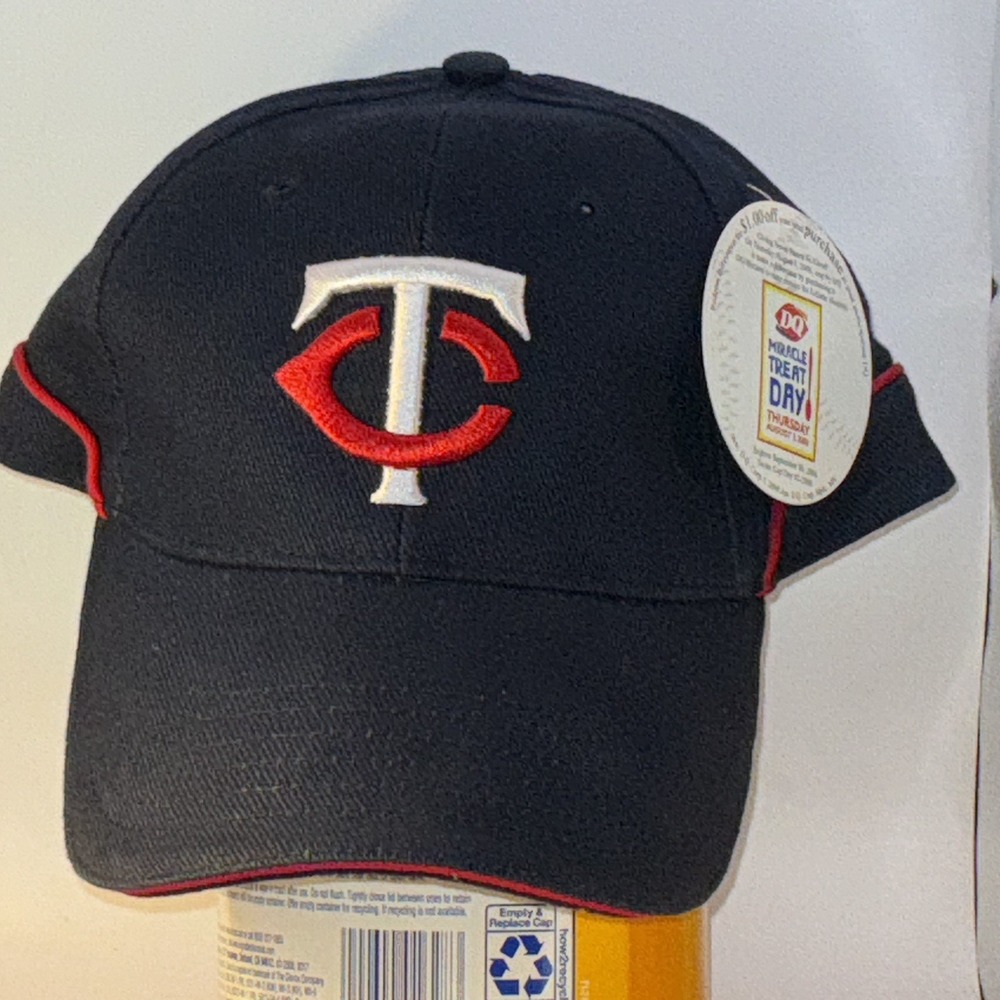 NWT Minnesota Twins DQ Dairy Queen 2008 SGA Baseball Cap Hat Adjustable